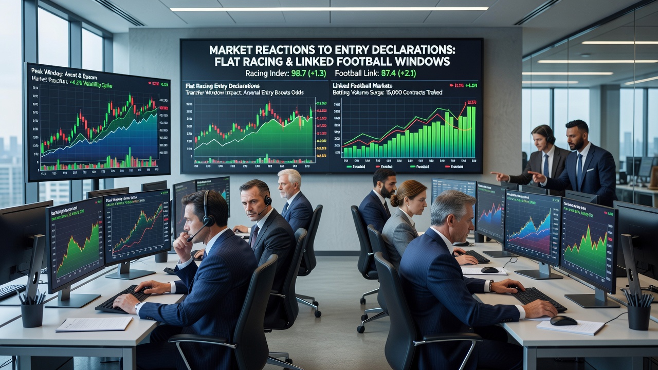 Betting exchange activity during overlapping racing and football events